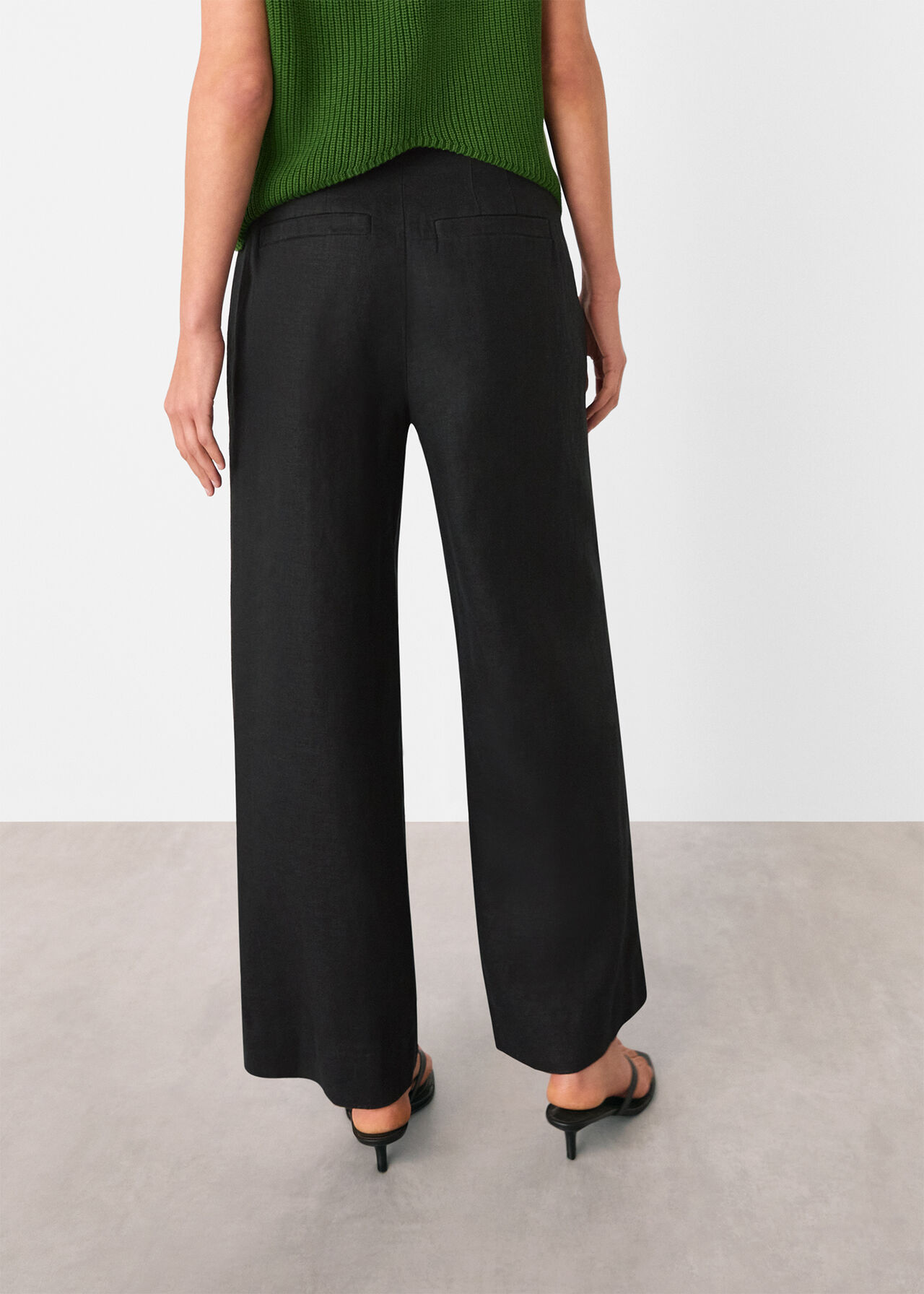 Linen Ankle Length Trouser