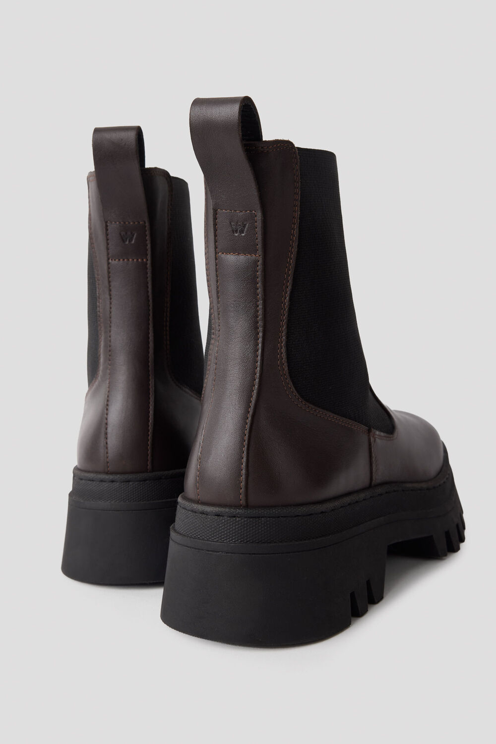 Chocolate Hatton Chunky Chelsea Boot