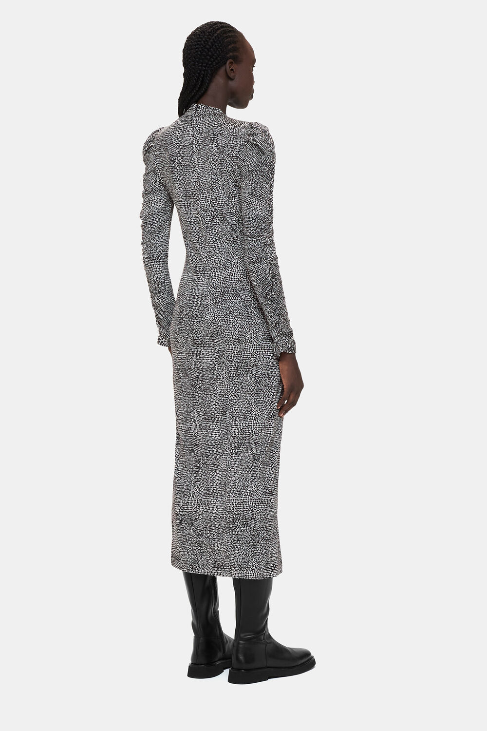 Pebble Spot Jersey Dress