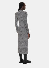 Pebble Spot Jersey Dress