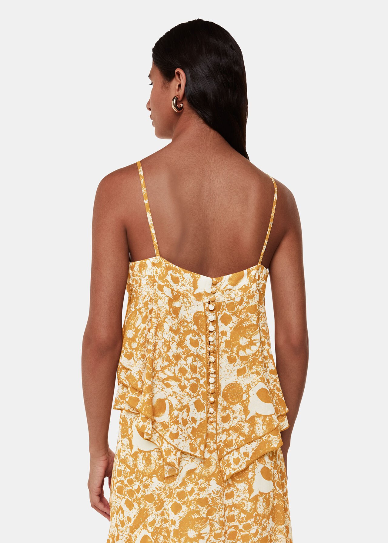 Seashore Print Cami Top