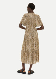 Petite Ink Spot Trapeze Dress