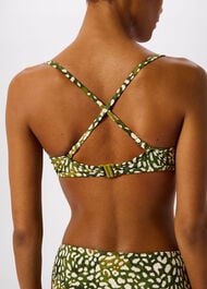 Animal Underwire Bikini Top