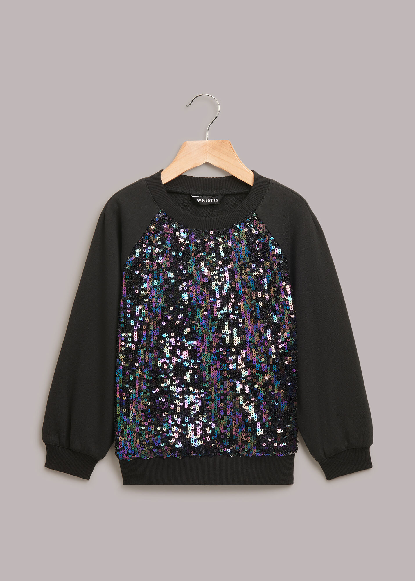 Sparkly sweatshirt sales