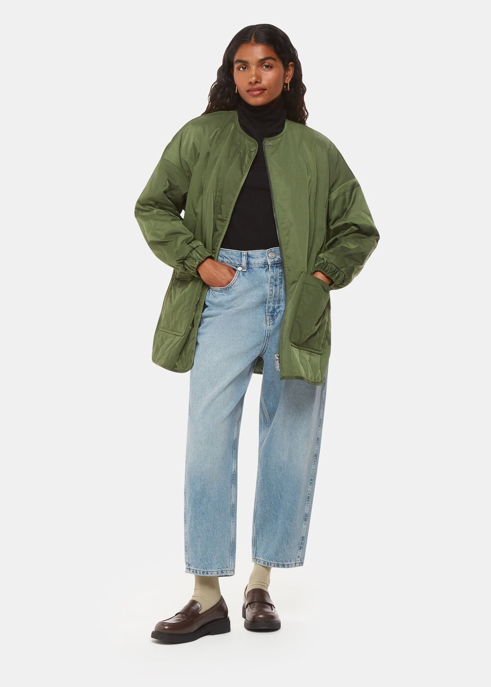 Petite Esther Quilted Coat