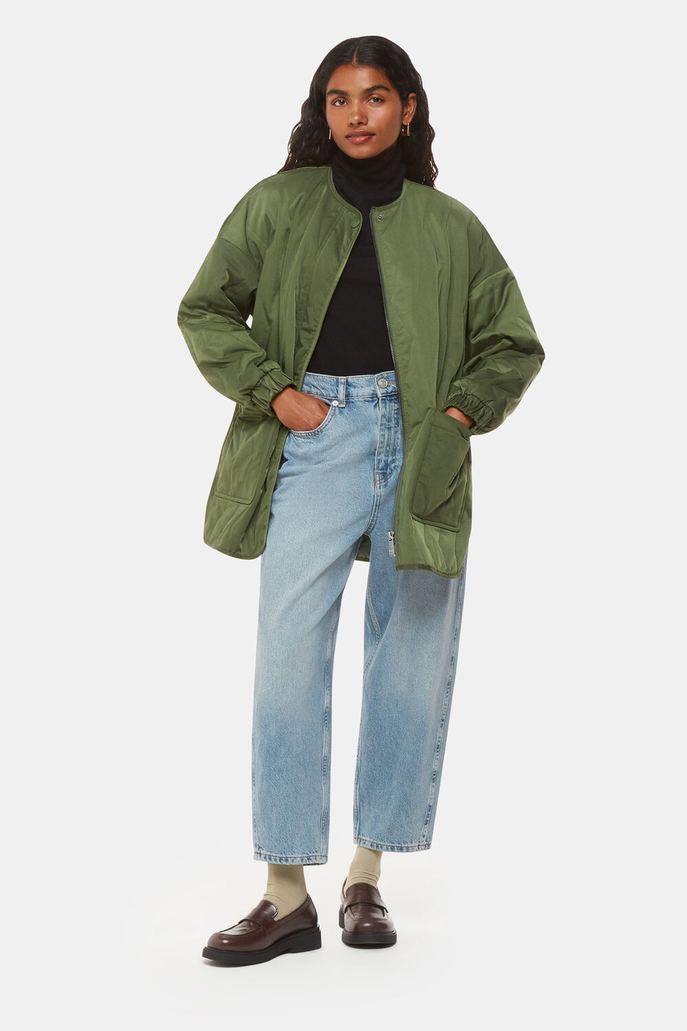 Petite Esther Quilted Coat
