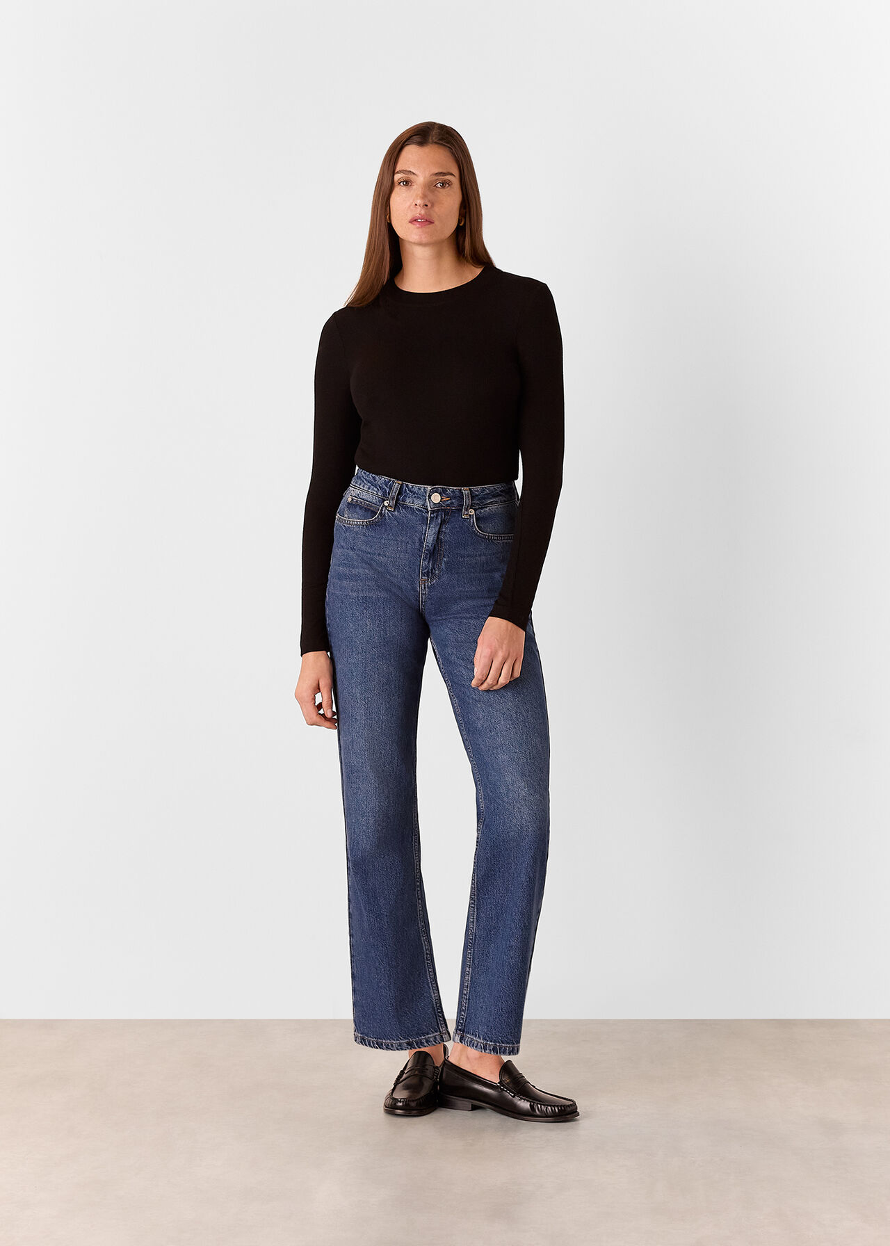 Essential Ribbed Crew