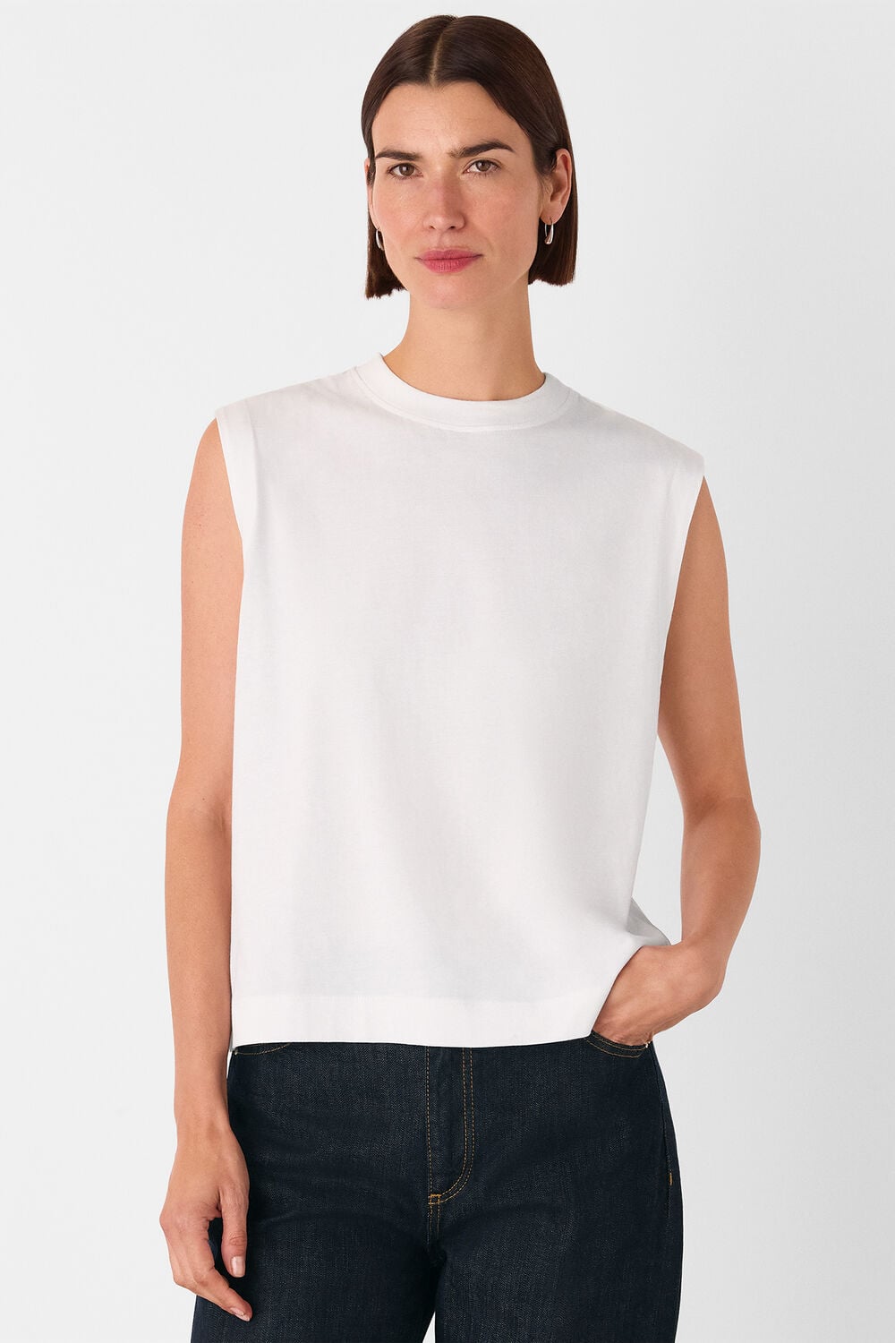 Edie Sleeveless Vest