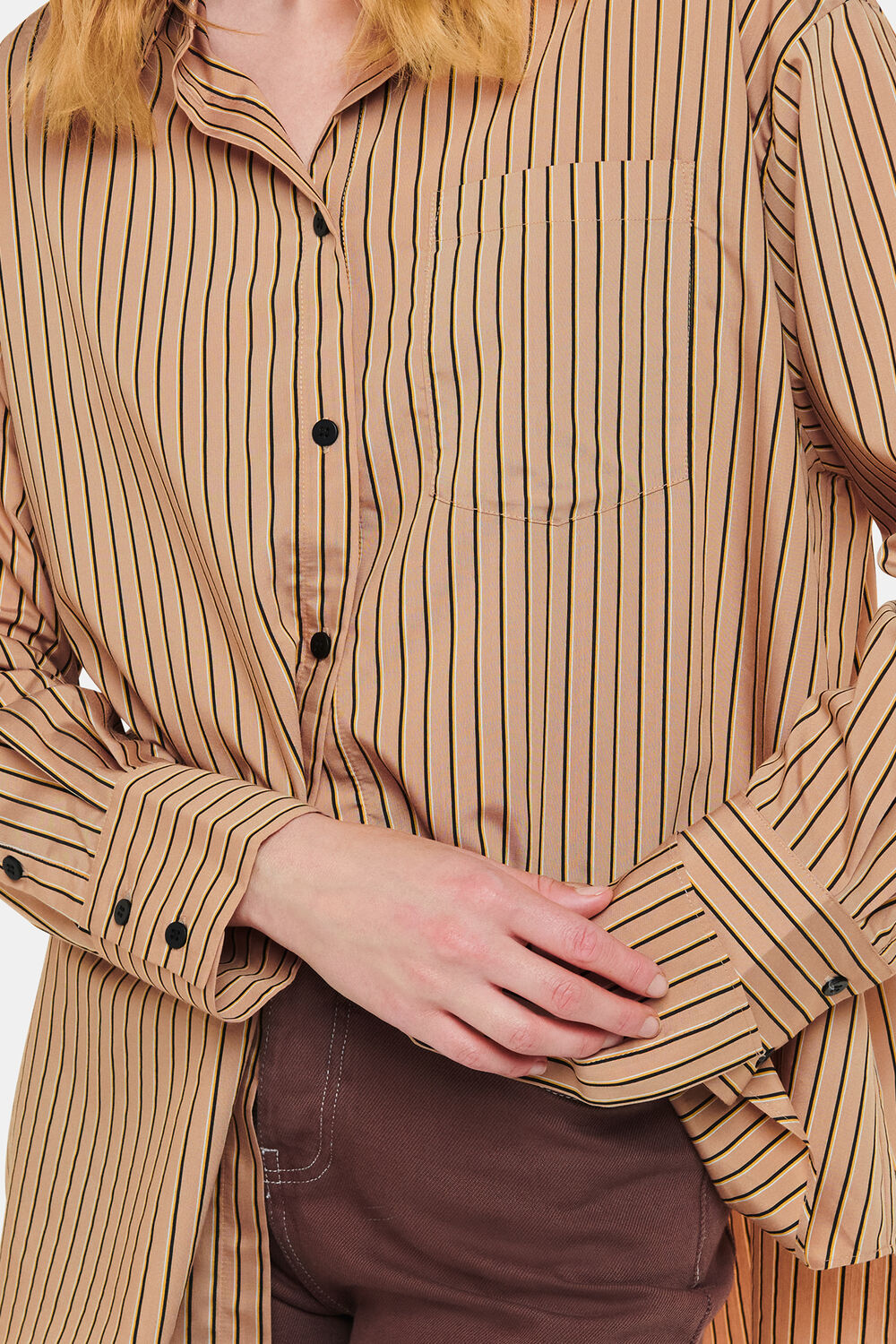 Stripe Oversized Shirt