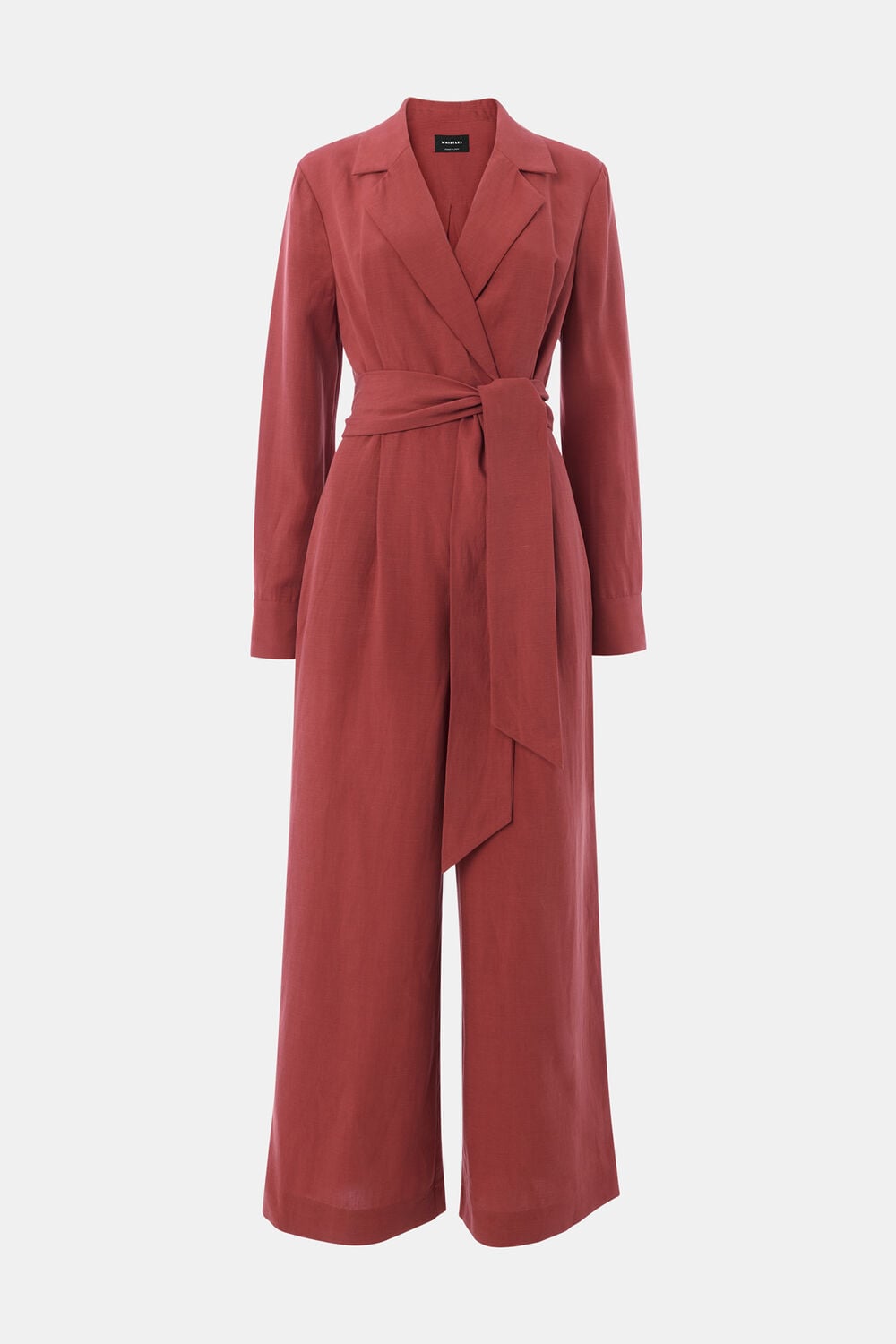 Rose Relaxed Linen Blend Jumpsuit