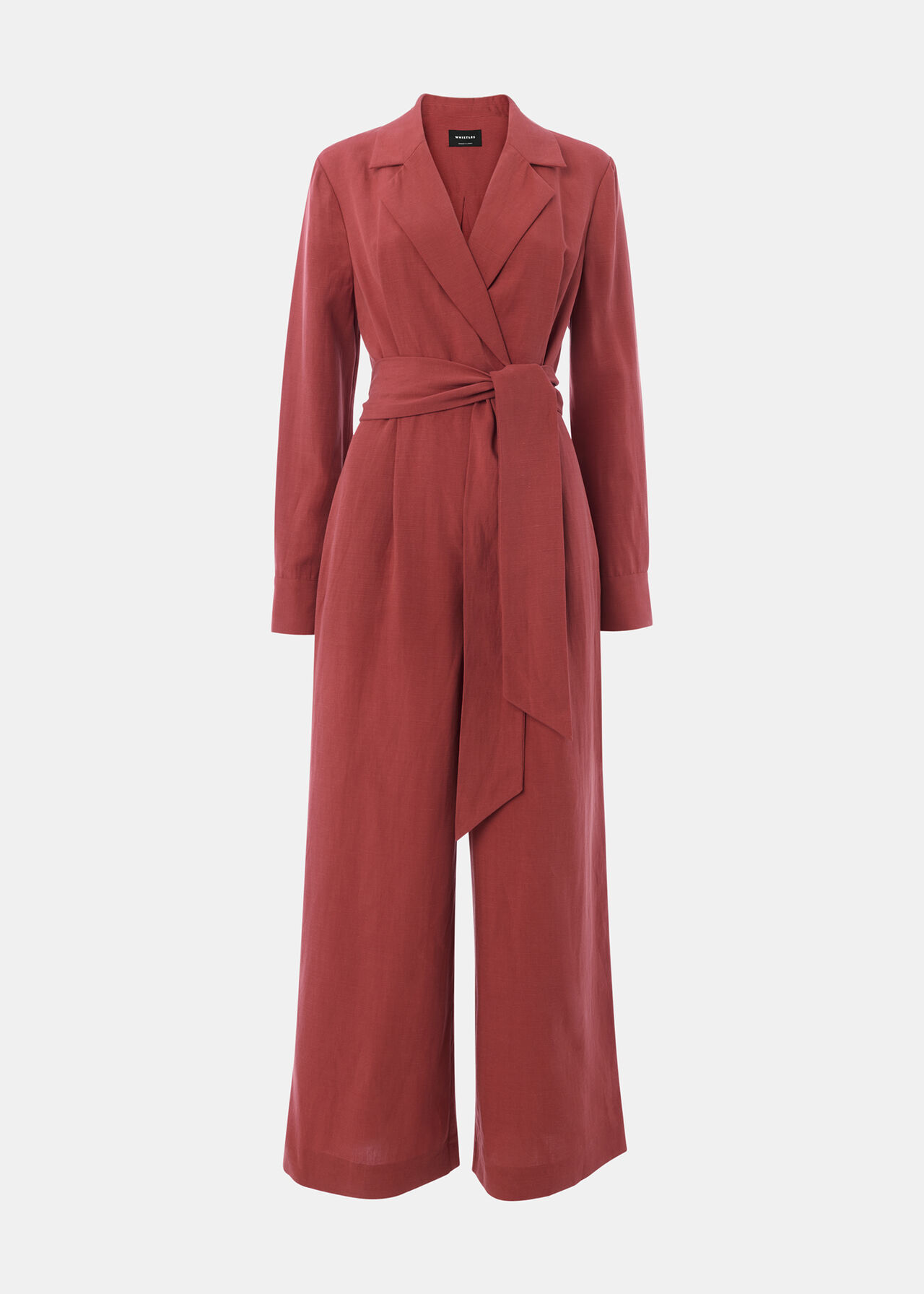Relaxed Linen Blend Jumpsuit