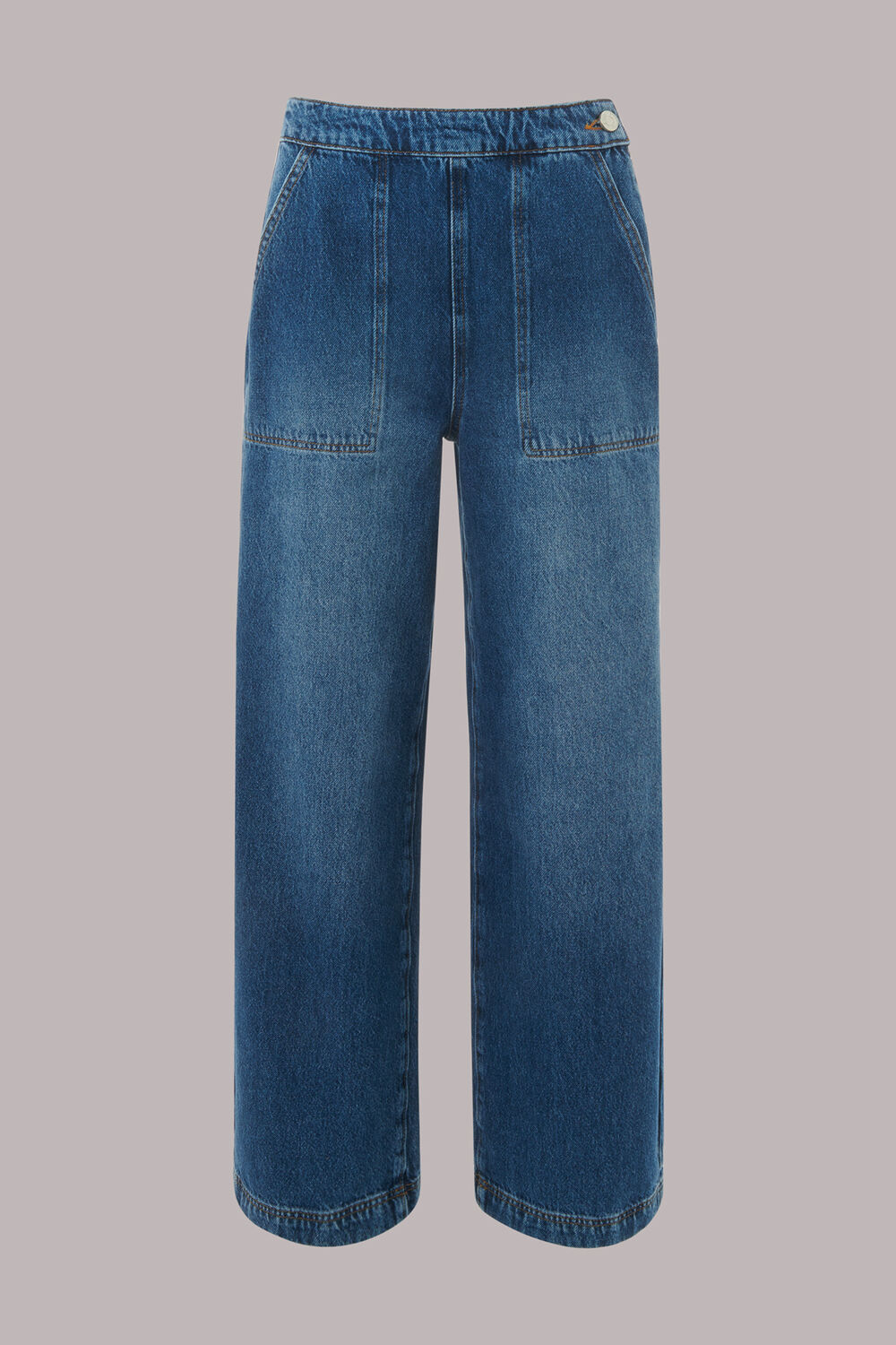 Authentic Side Zip Jean