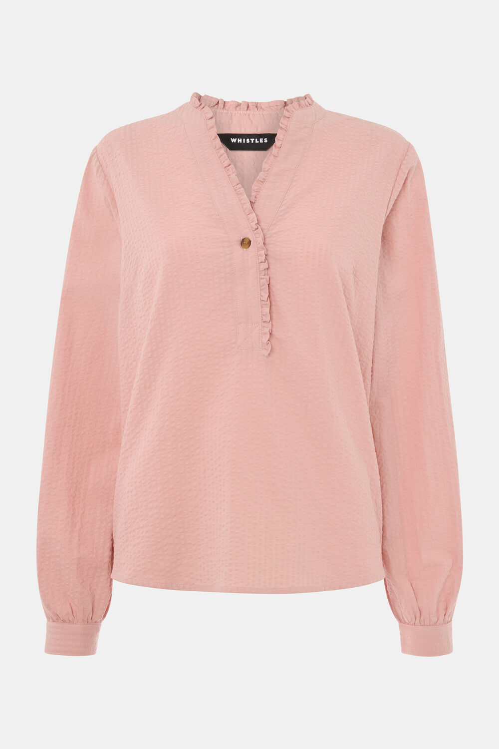 Textured Frill Shirt