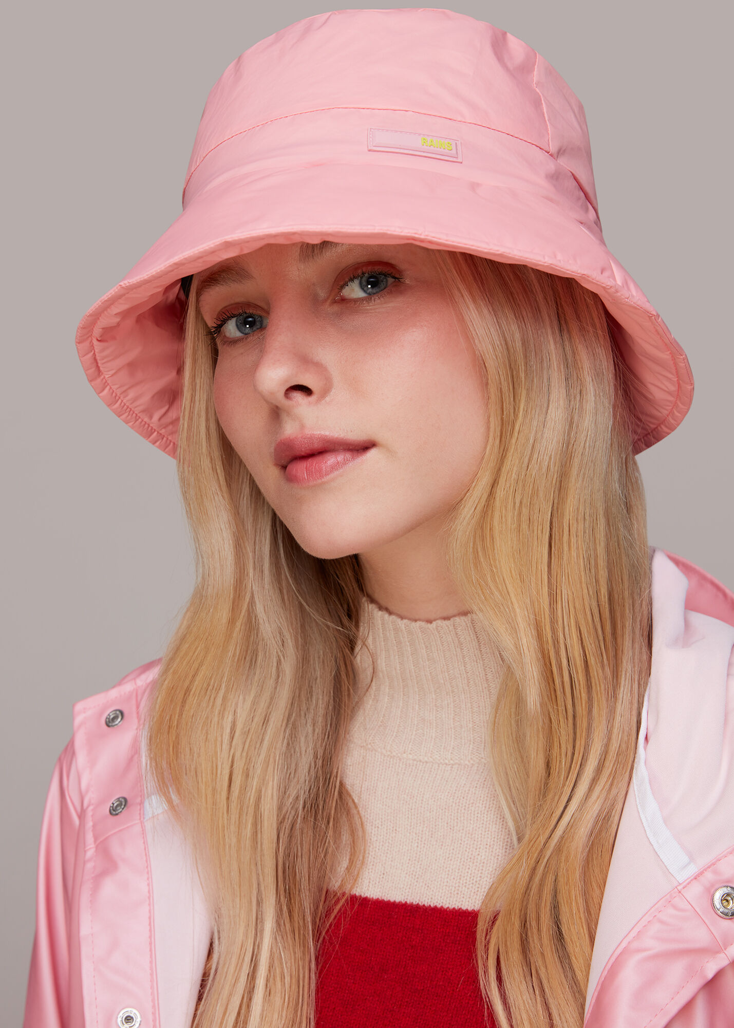 Pink Rains Padded Bucket Hat | WHISTLES |