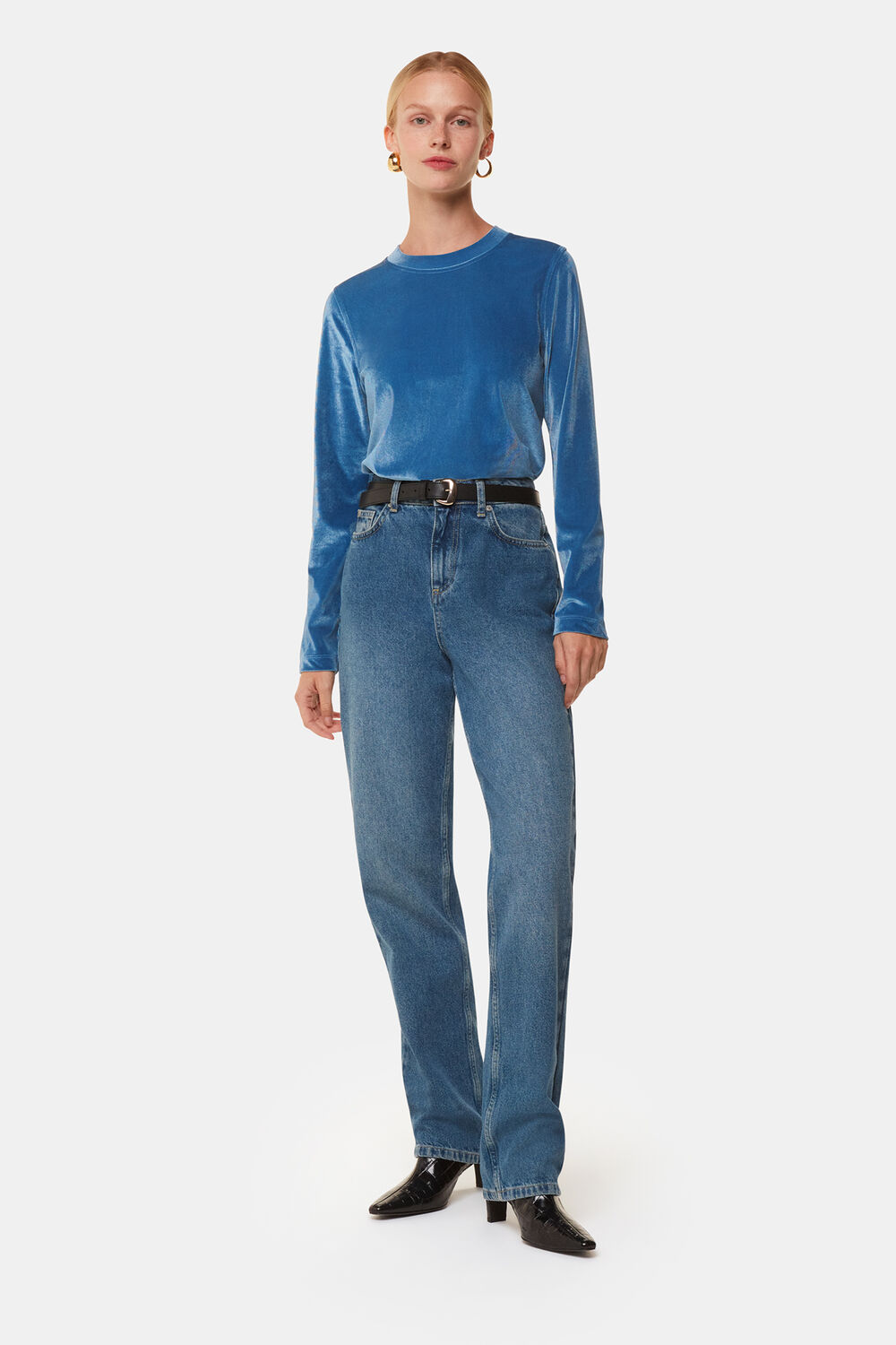 Olivia Velvet Top