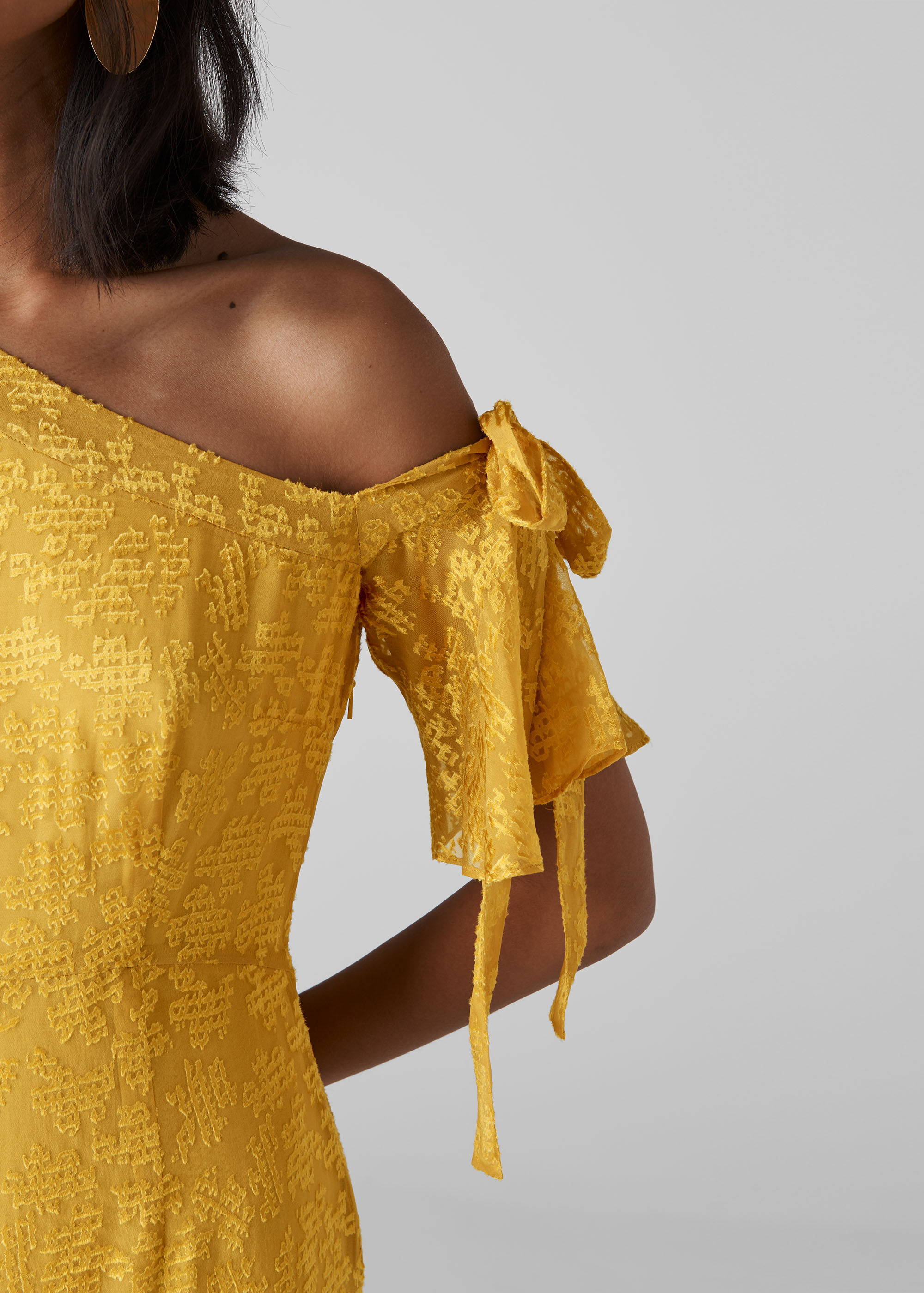 Whistles devore 2025 dress