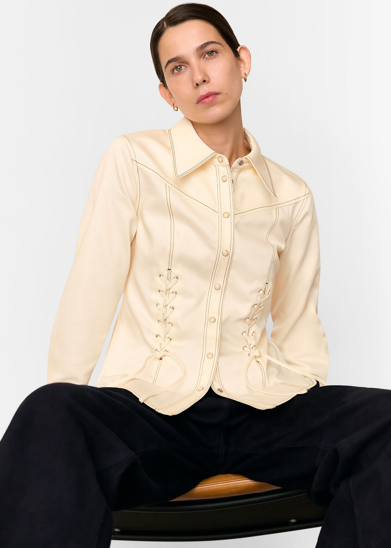 Addison Lace Detail Shirt