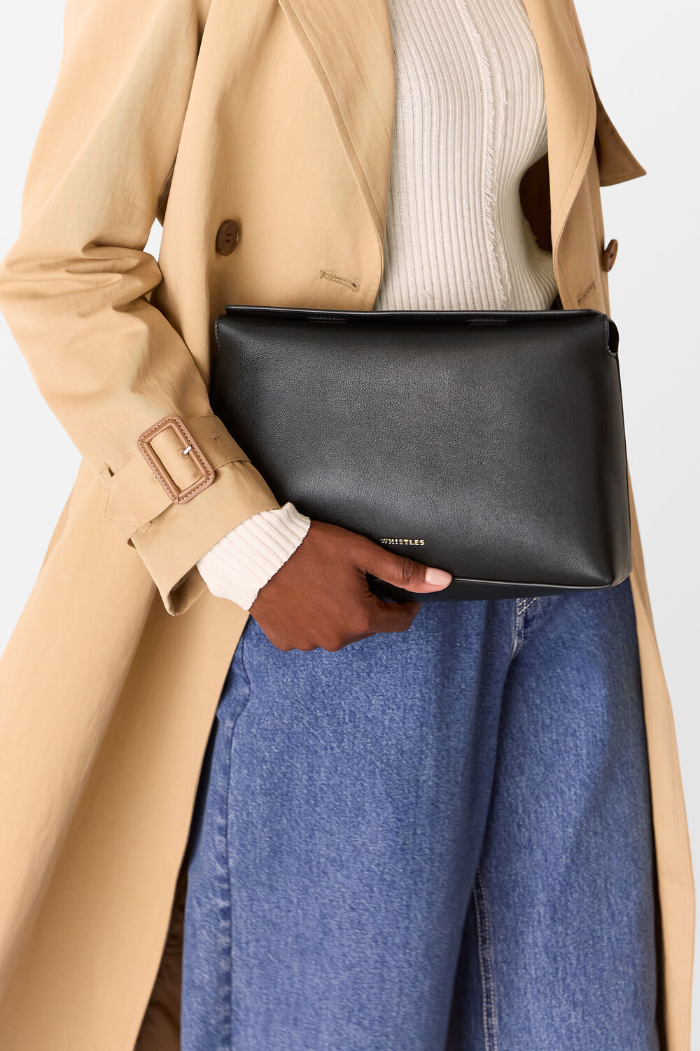 Fia Foldtop Clutch Bag