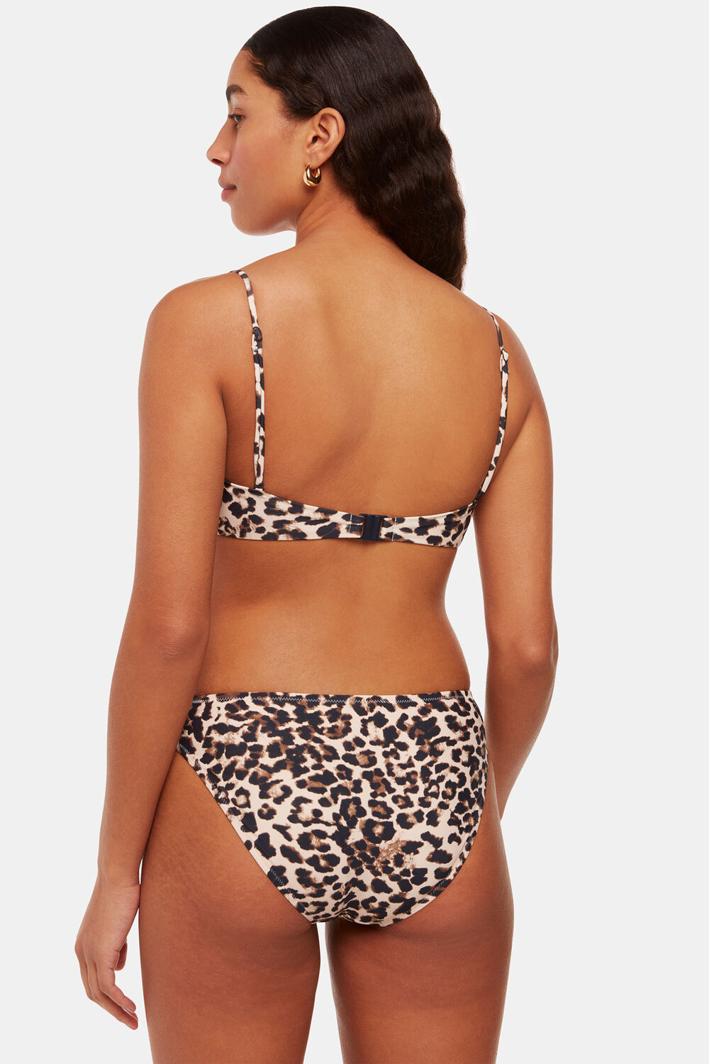 Animal Printed Bikini Top