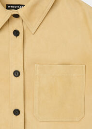 Sam Suede Leather Overshirt