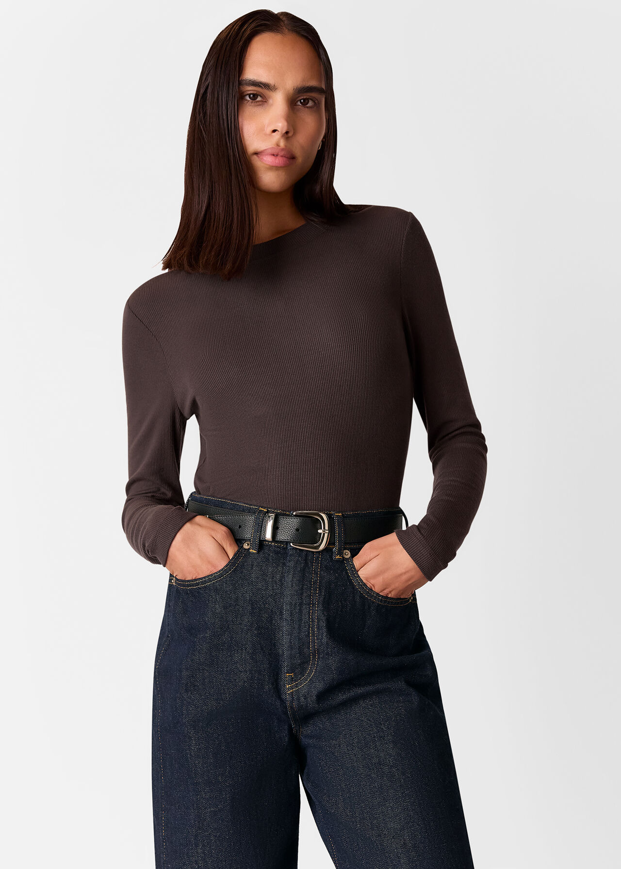 Essential Ribbed Crew