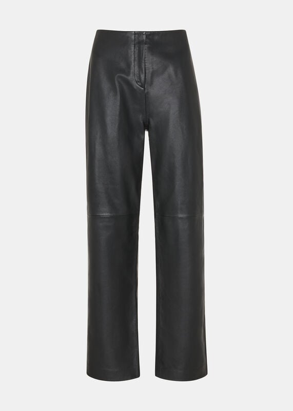 Black Ultimate Leather Pants 