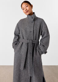 Petite Cosette Funnel Neck Coat