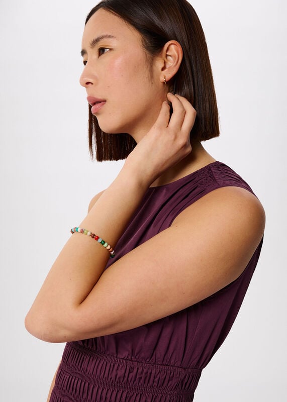 Multicolour Mixed Bead Bracelet