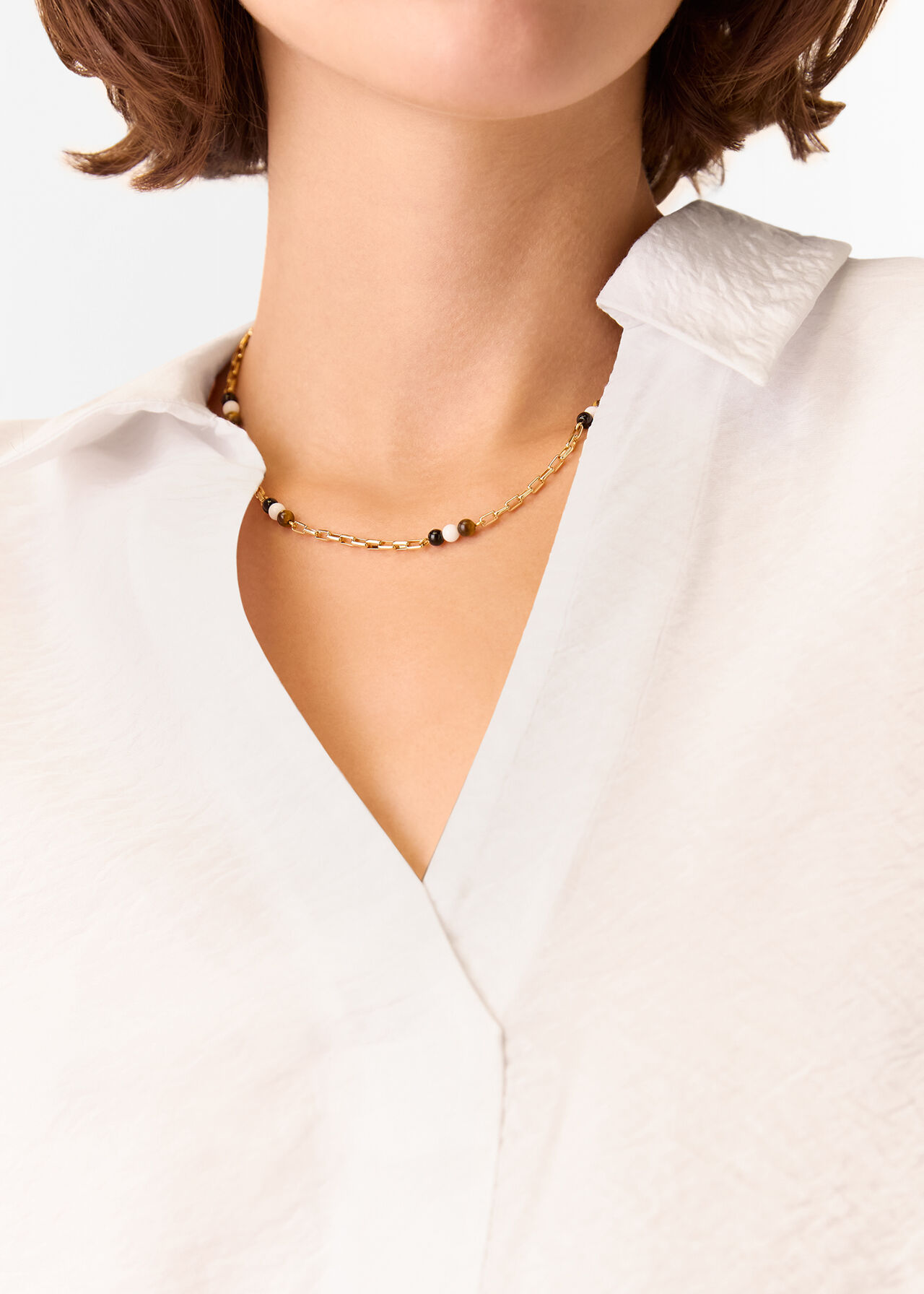 Beaded Chain Necklace