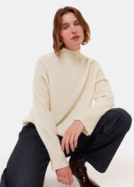 Cashmere Funnel Neck