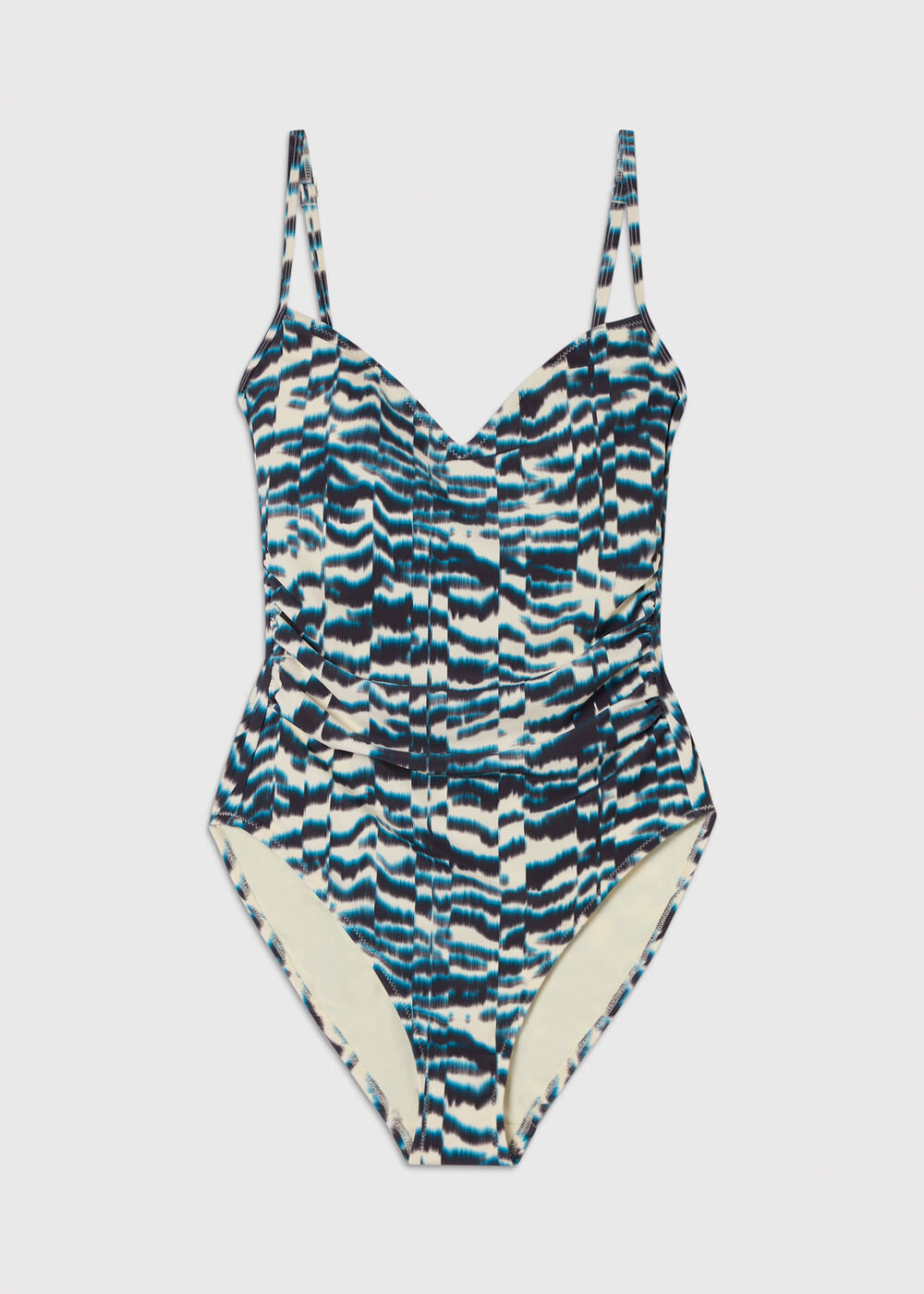 V Neck Printed Swimsuit