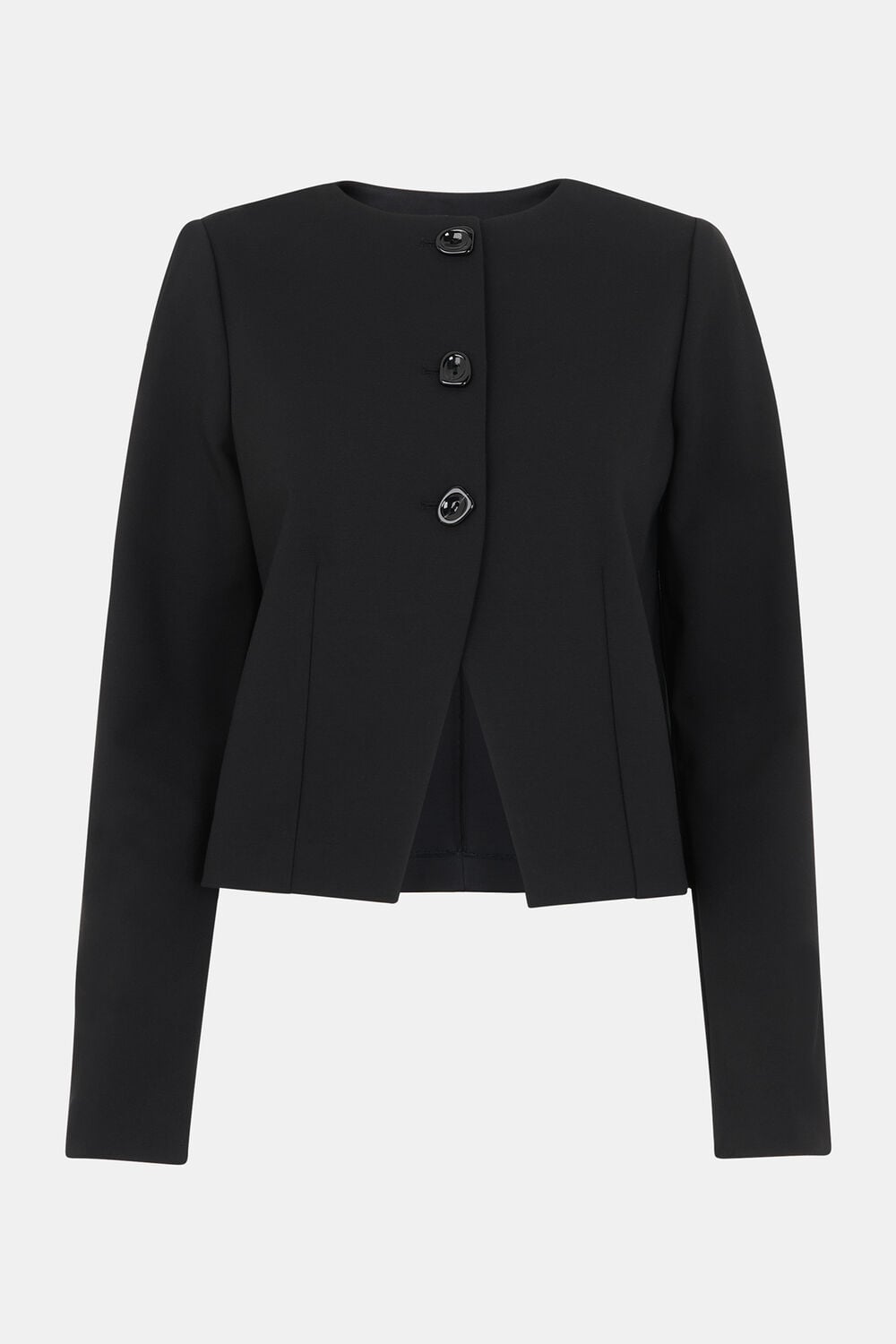 Petite Anne Ponte Button Jacket
