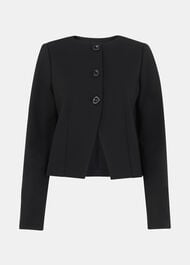 Petite Anne Ponte Button Jacket