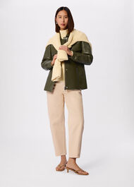 Clean Bonded Leather Jacket