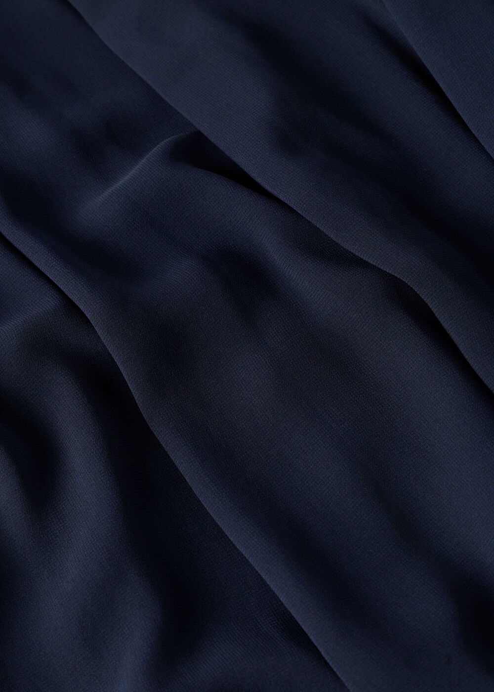 Draped Bubble Hem Skirt