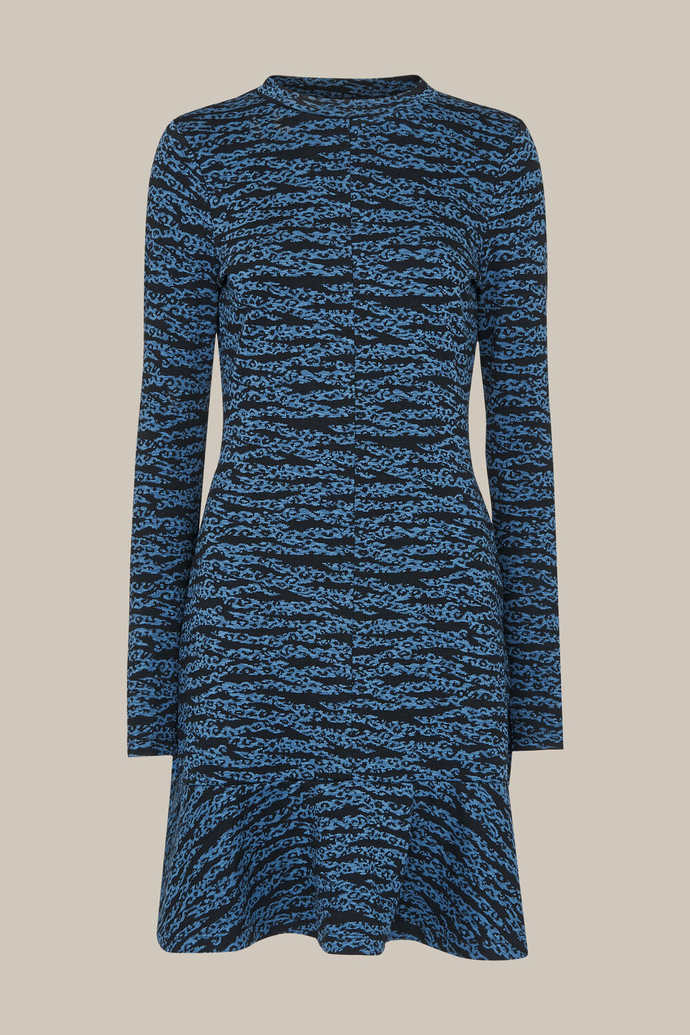 Tiger Leopard Flippy Dress