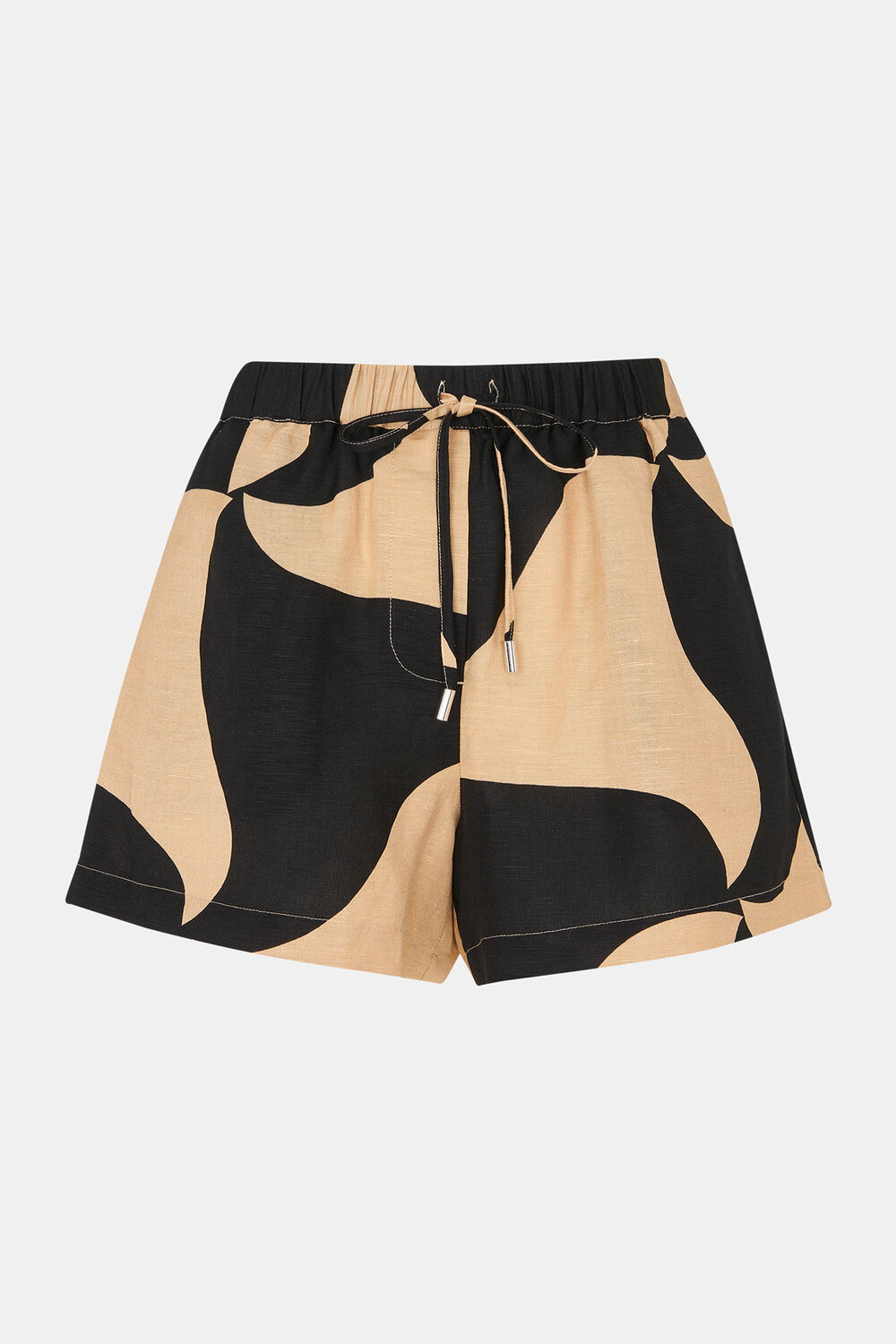 Swirl Linen Blend Short
