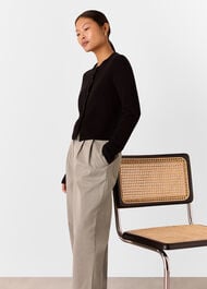 Petite Bethany Barrel Leg Trouser