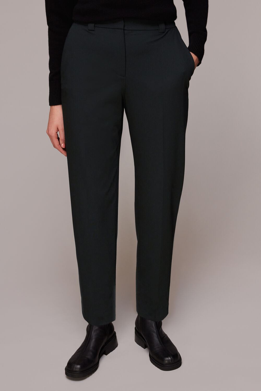 Black Lucie Cigarette Trouser