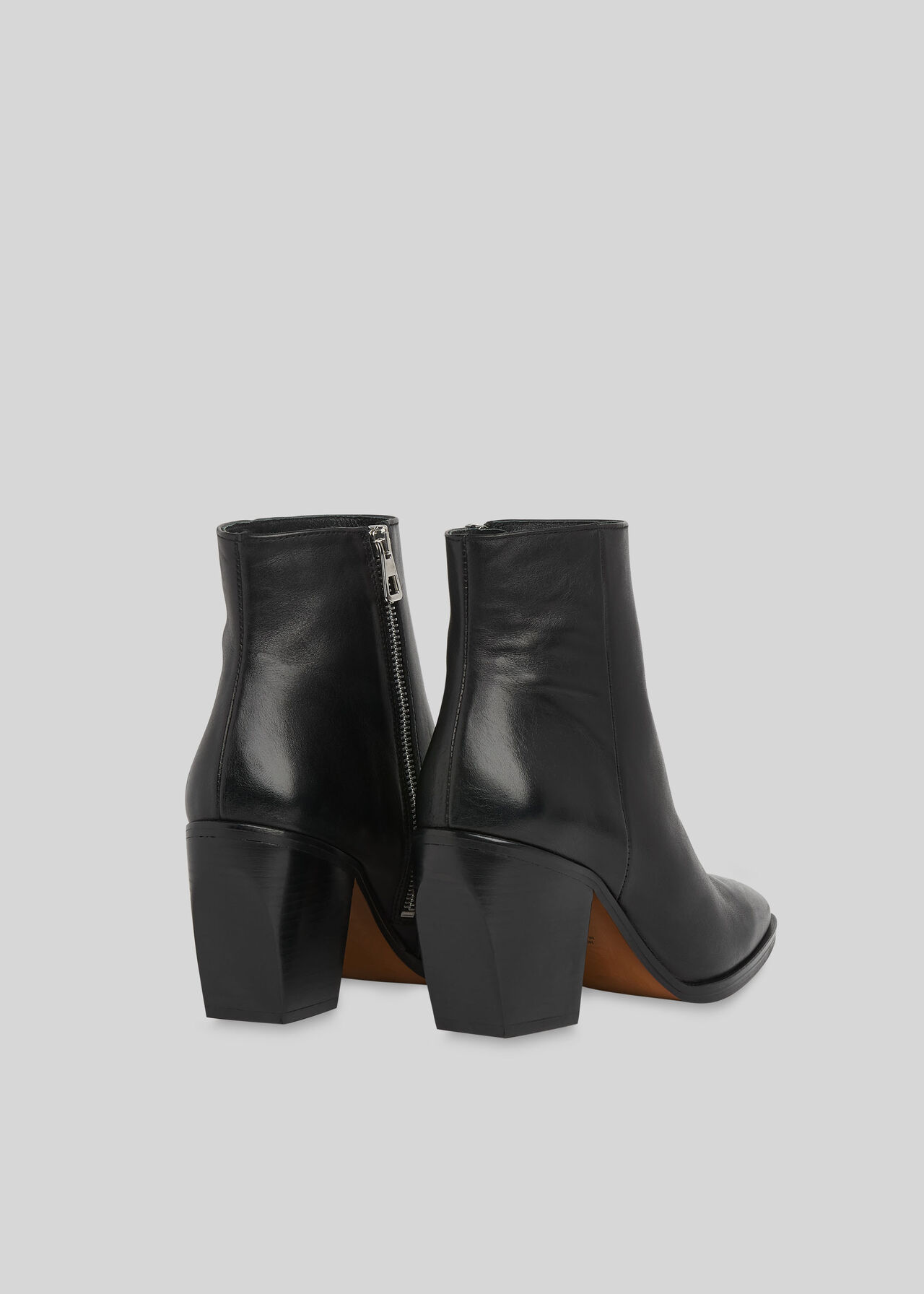 Grove Western Ankle Boot Black