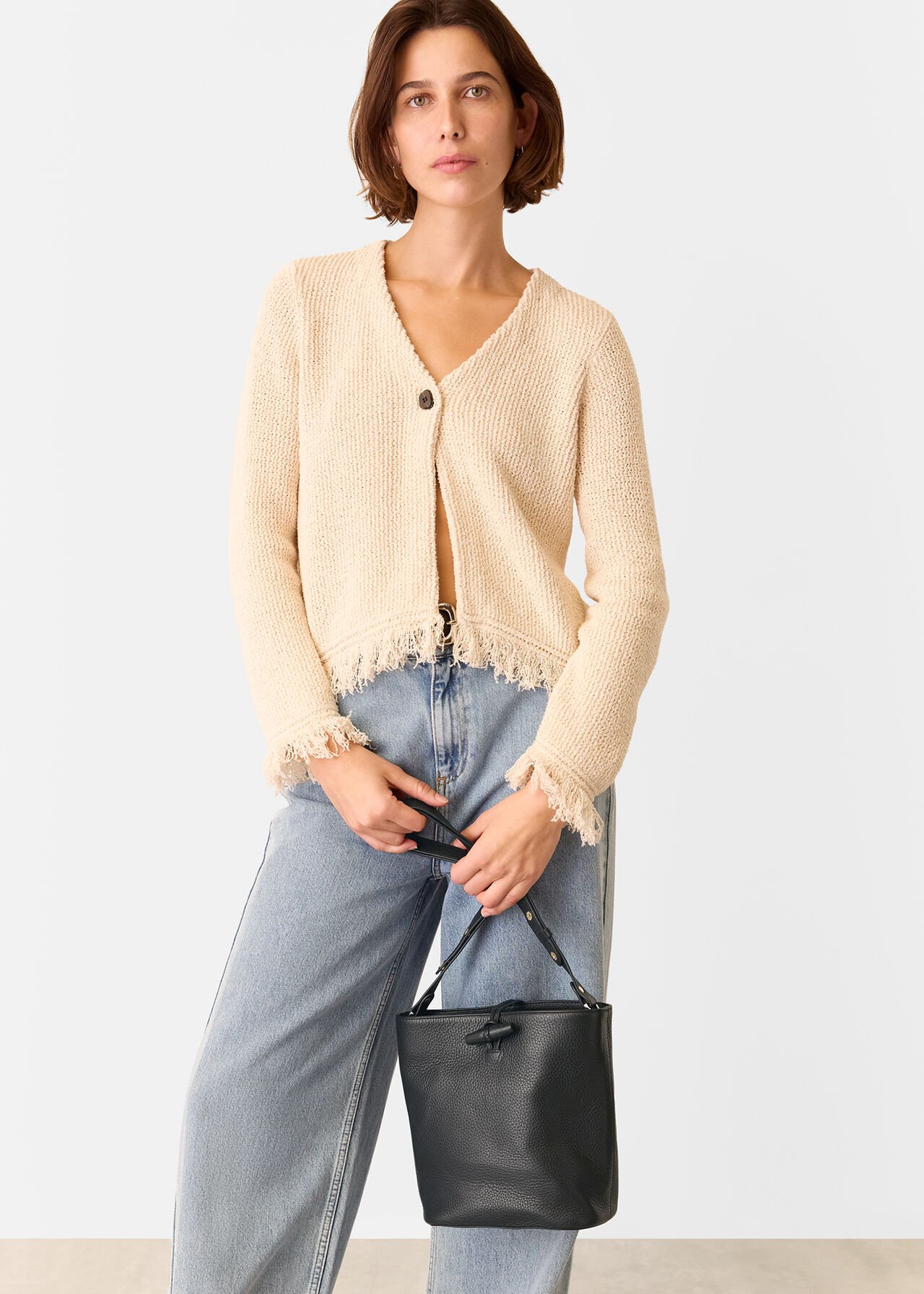 Cleo Toggle Bucket Bag