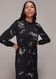 Kati Horoscope Print Dress