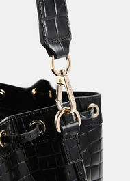 Giulia Croc Bucket Bag