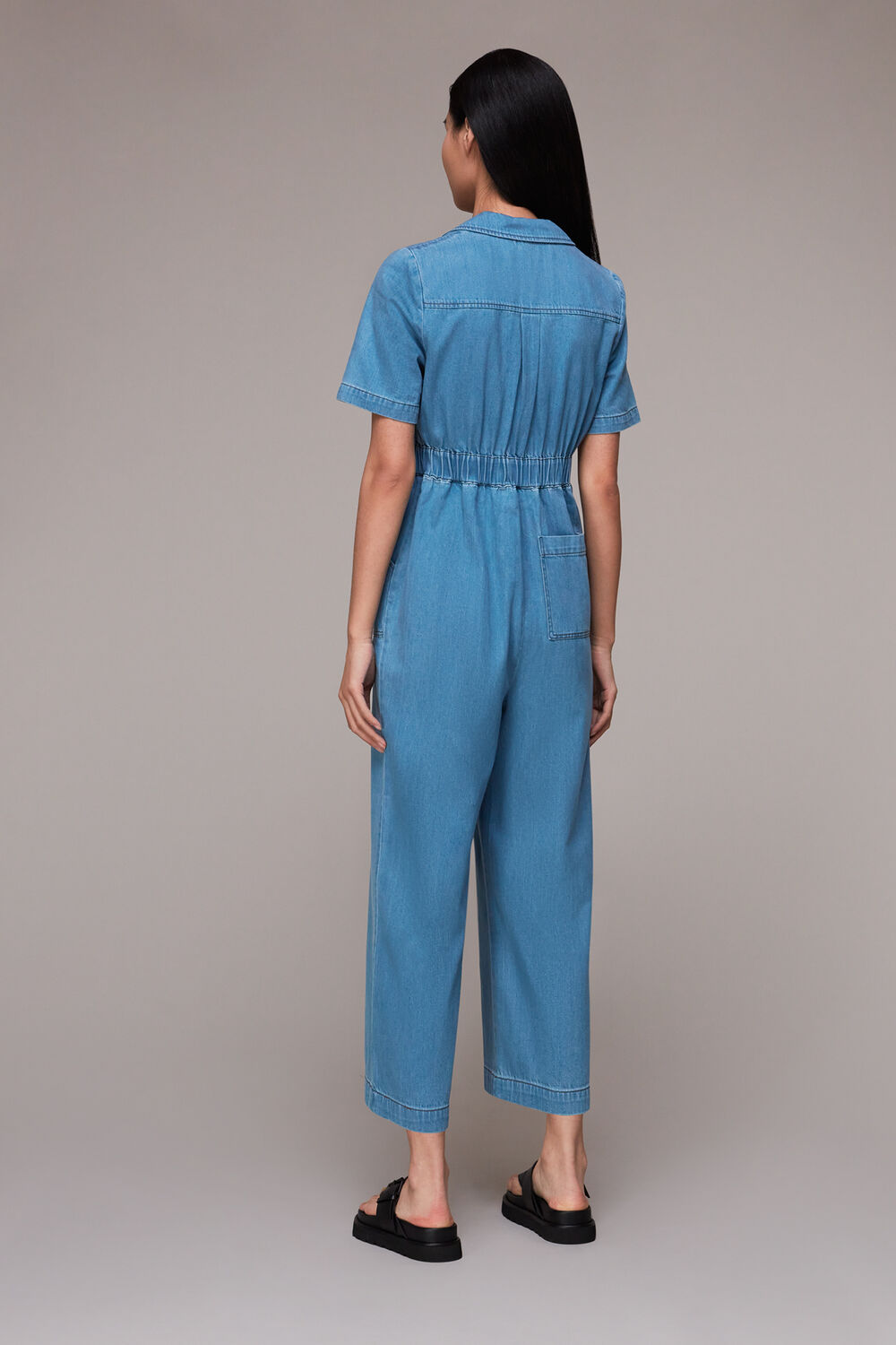 Ciara Denim Jumpsuit