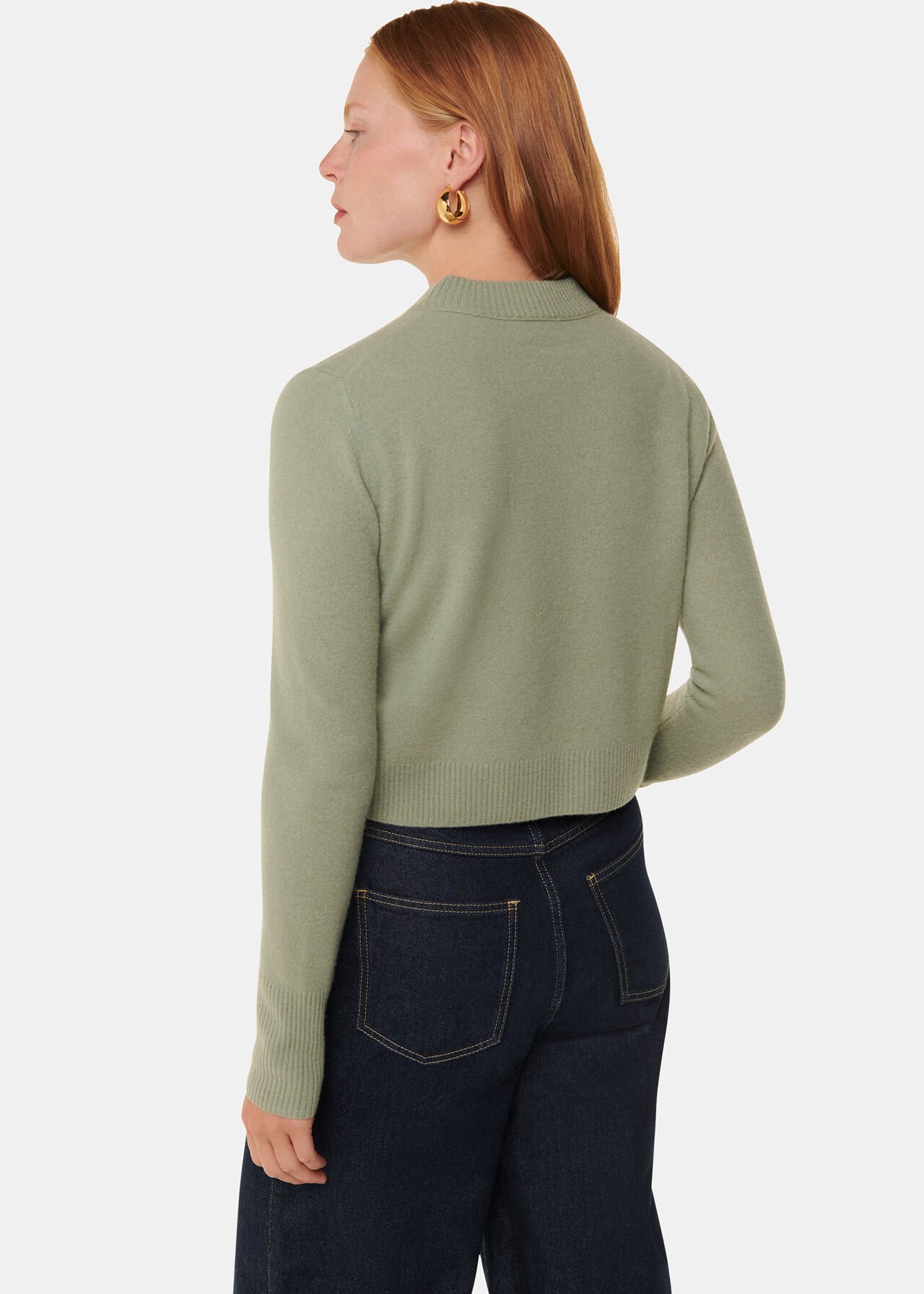 Wool Cropped Sweater