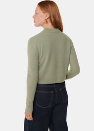 Wool Cropped Sweater