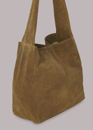 Laine Oversized Suede Hobo