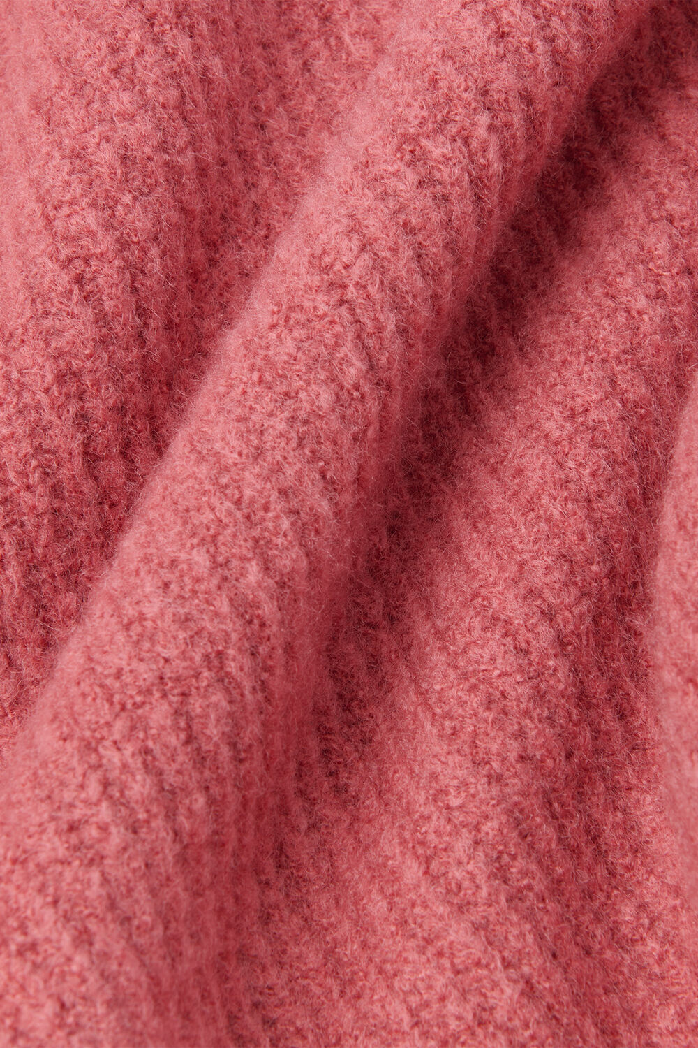 Rose Aria Wool Mix Crew Knit