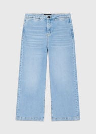 Stretch Straight Ankle Jean