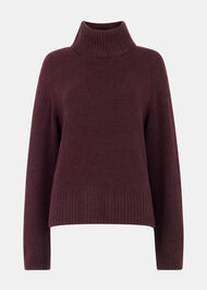 Roll Neck Wool Mix Jumper